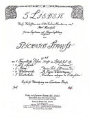 Fünf Lieder nach Gedichten von Otto Julius Bierbaum und Karl Henckell op. 48/1, No. 1 A Welcome Vision (low C major)