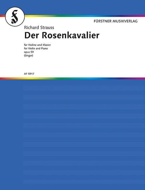 Der Rosenkavalier op. 59よりWalzer, arr. Violin & Piano