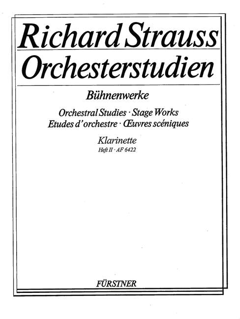 Orchestral Studies・Stage Works: Clarinet, Vol. 2