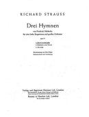 Drei Hymnen op. 71/1