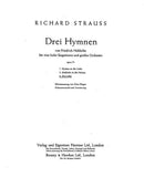 Drei Hymnen op. 71/3