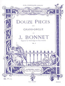 Douze pièces pour grand-orgue, Op. 5