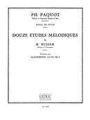 Douze Études Mélodiques