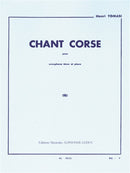 Chant Corse (Saxophone B-Flat and Piano)
