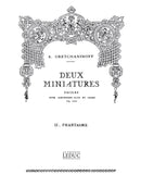 Suite miniature Op.145, No.9 - Negre en chemise
