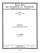 Aria From Suite in D BWV 1068