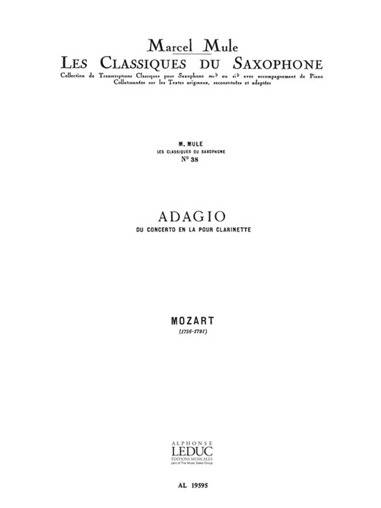Adagio (Score Only)
