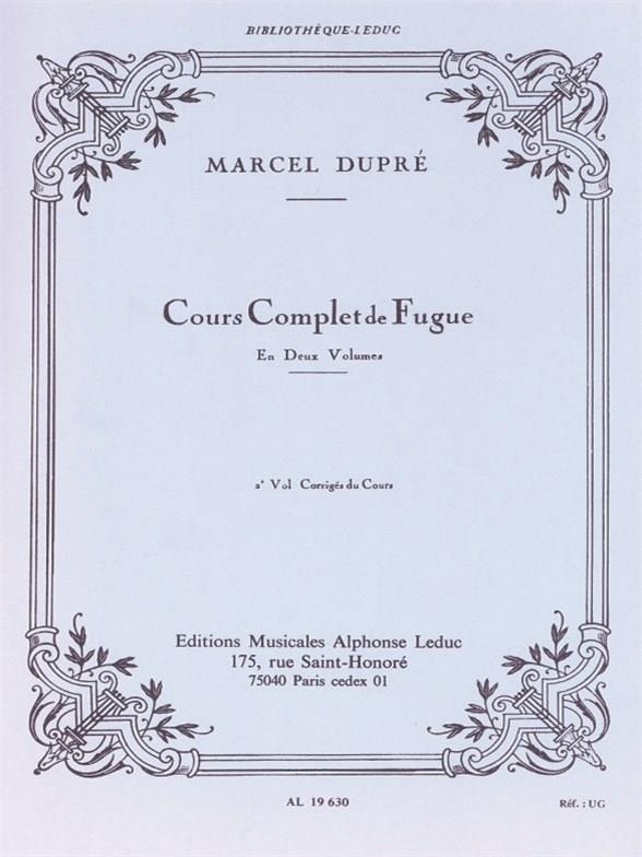 Cours complet de Fugue, Vol. 2