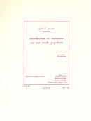 Introduction et Variations Sur Une Ronde Populaire