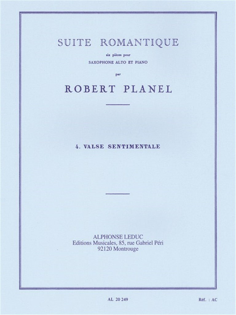 Suite Romantique No. 4: Valse Sentimentale