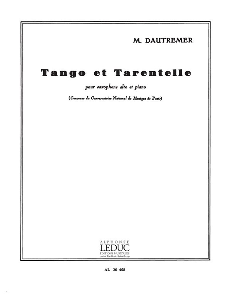 Tango et Tarentelle