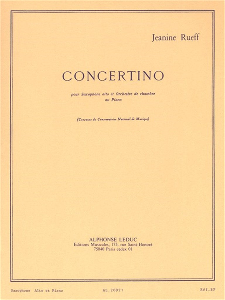 Concertino Op. 17