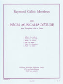 Six pièces musicales d'étude