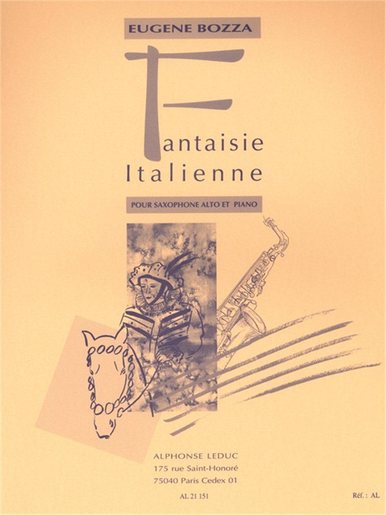 Fantaisie Italienne (Alto Saxophone and Piano)