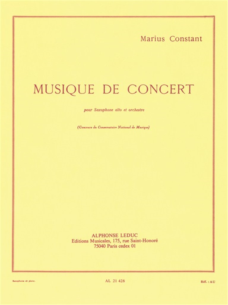 Musique de Concert