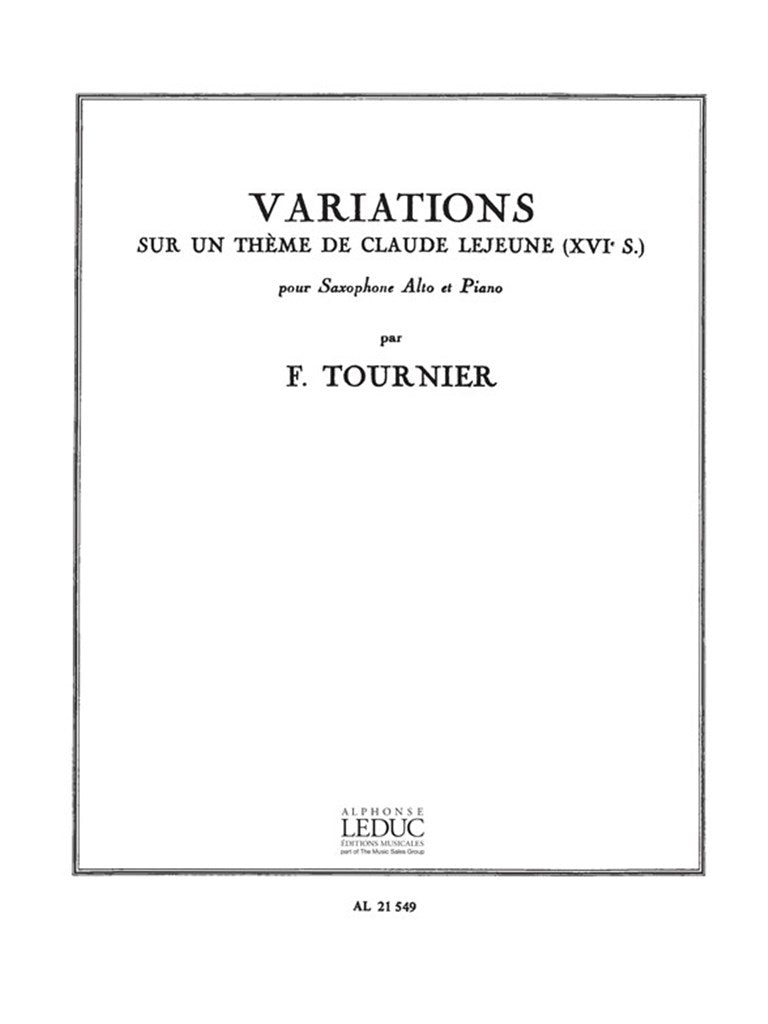 Variations sur un Theme de Claude Lejeune