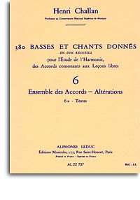 380 Basses et Chants Donnés, Vol. 6A