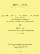 380 Basses et Chants Donnés, Vol. 9A