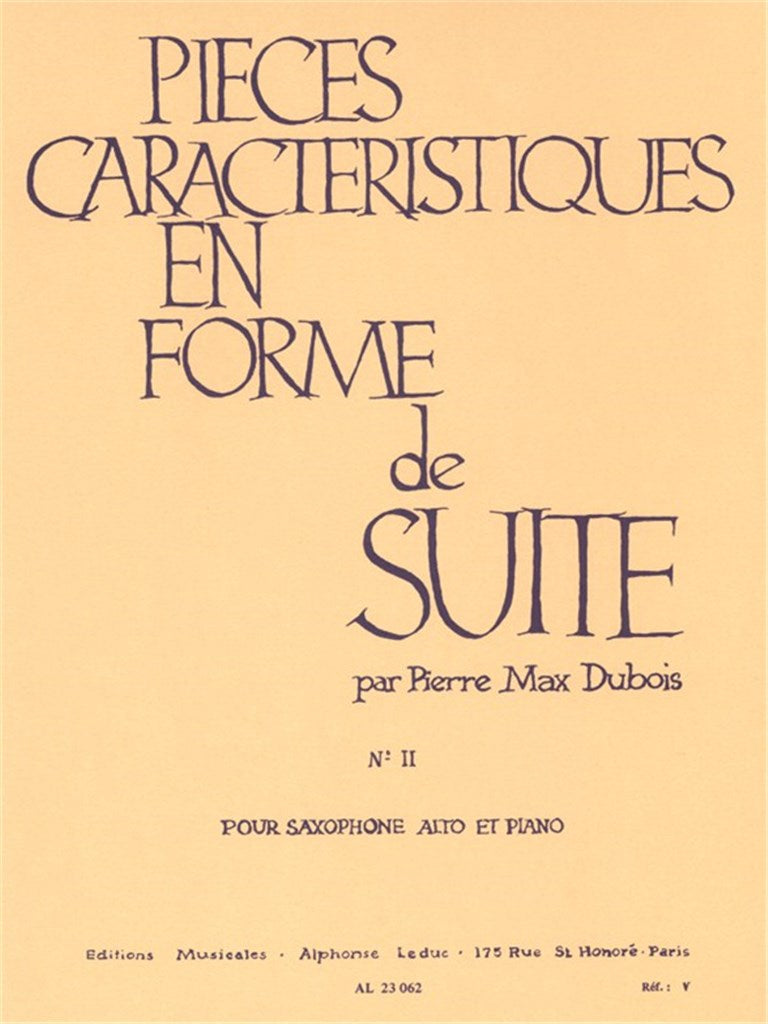 Pièces Caractéristiques en Forme de Suite Op.77, no. 2