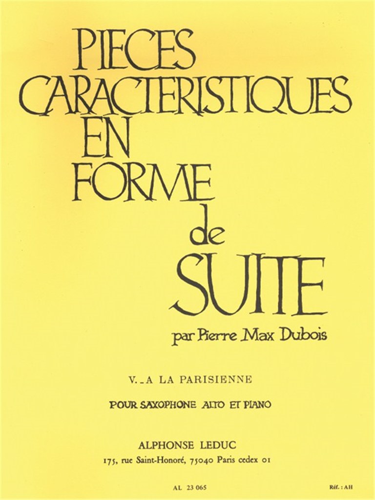 Pièces Caractéristiques en Forme de Suite Op.77, no. 5