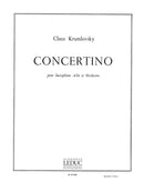 Concertino -Saxo Et Orchestre