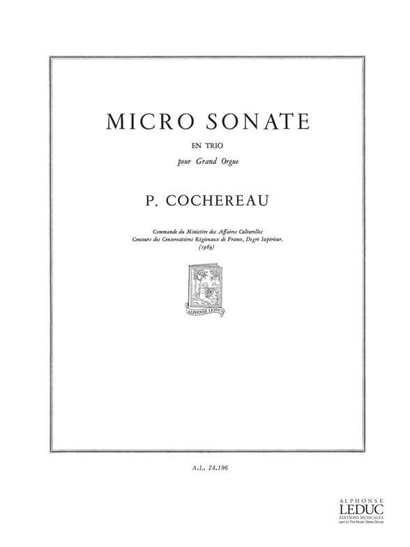 Micro Sonate en Trio