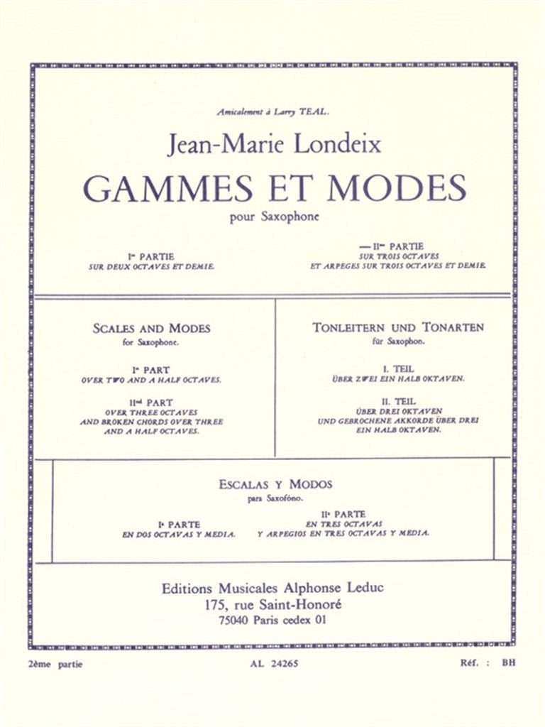 Gammes et Modes Vol.2