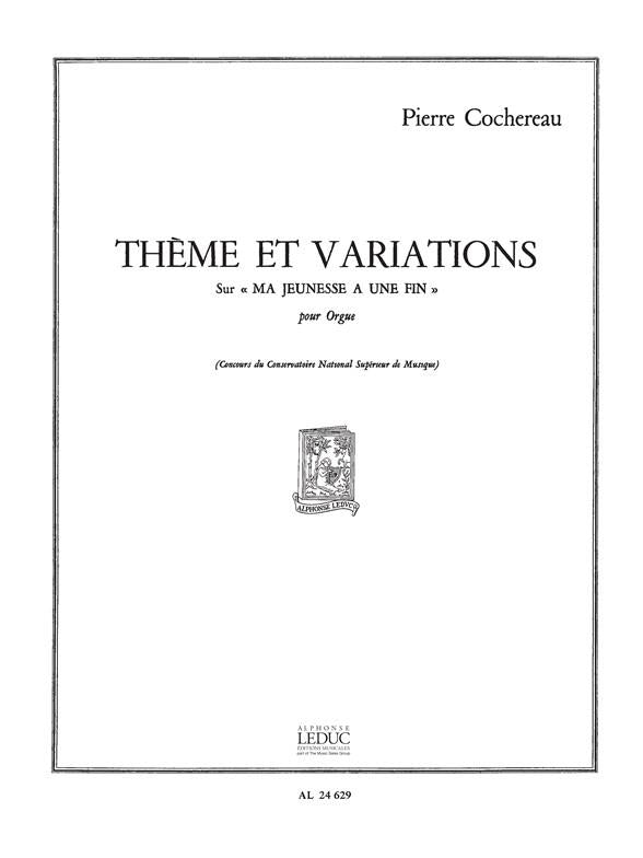 Theme et Variations, Op. 16
