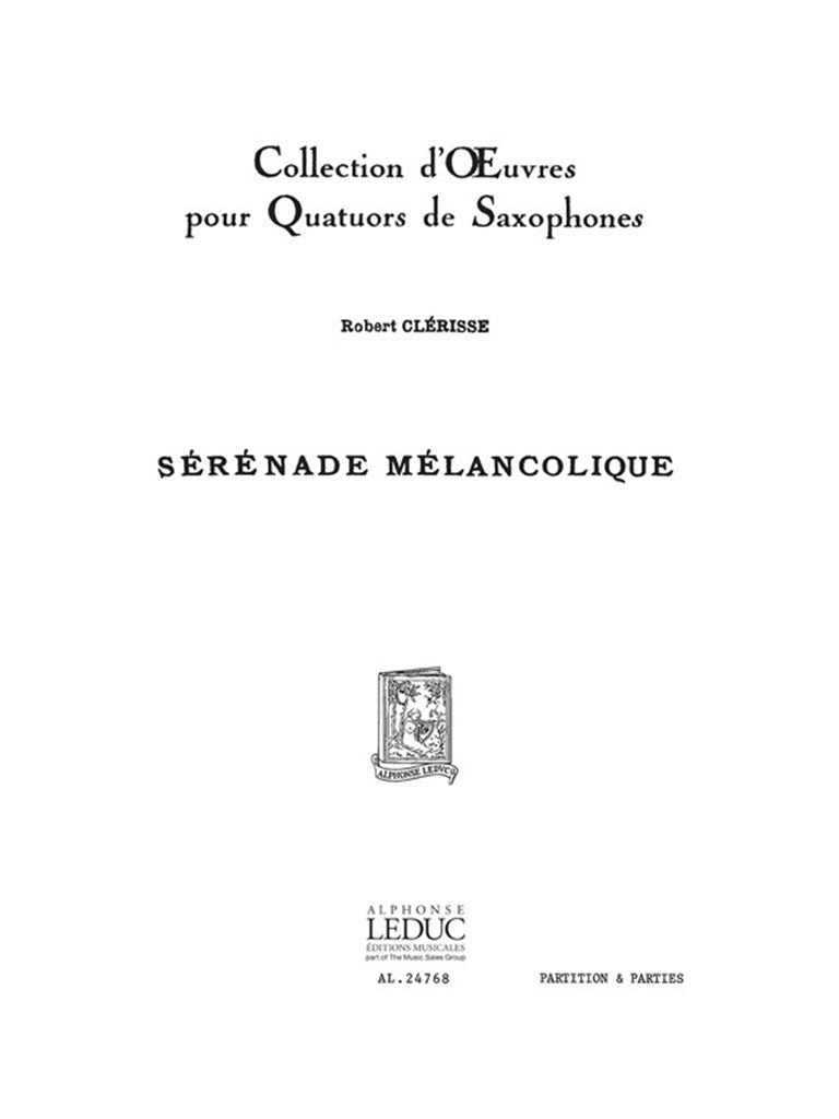 Serenade Melancolique