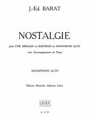 Nostalgie (Saxophone E-Flat and Piano)