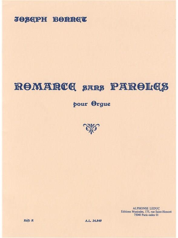 Romance sans Paroles, Op. 7 No.8