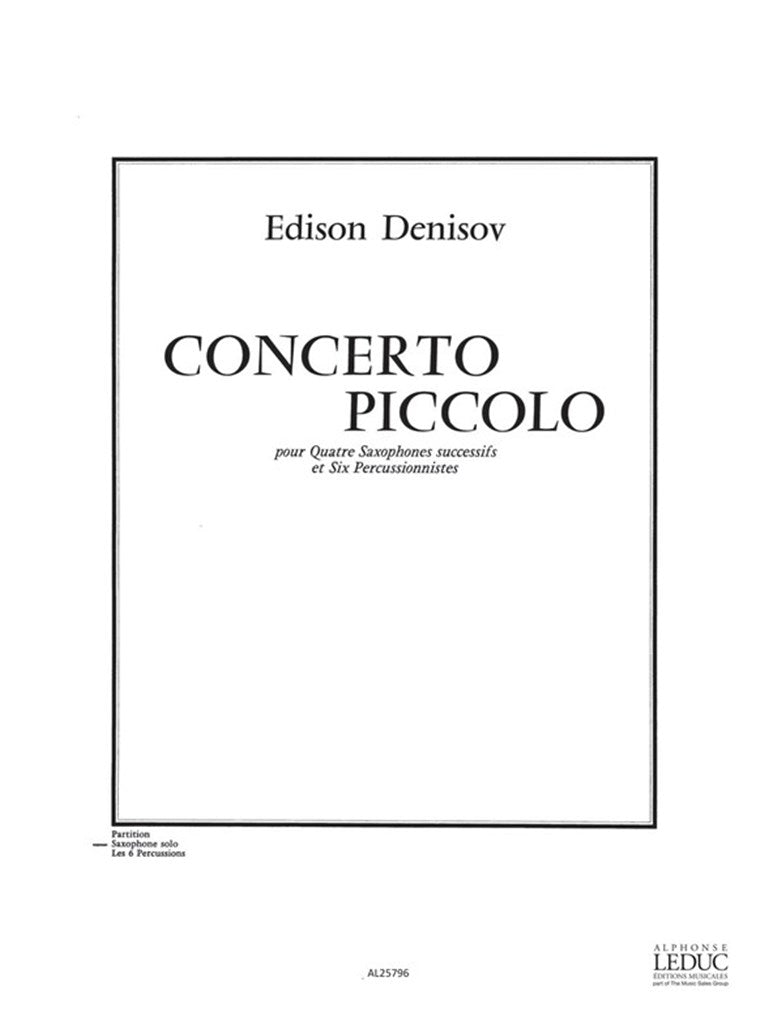 Concerto piccolo (Solo Part)