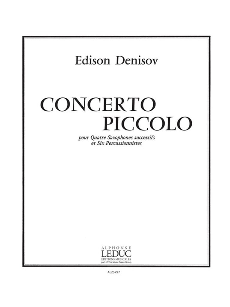 Concerto piccolo (Full Score)