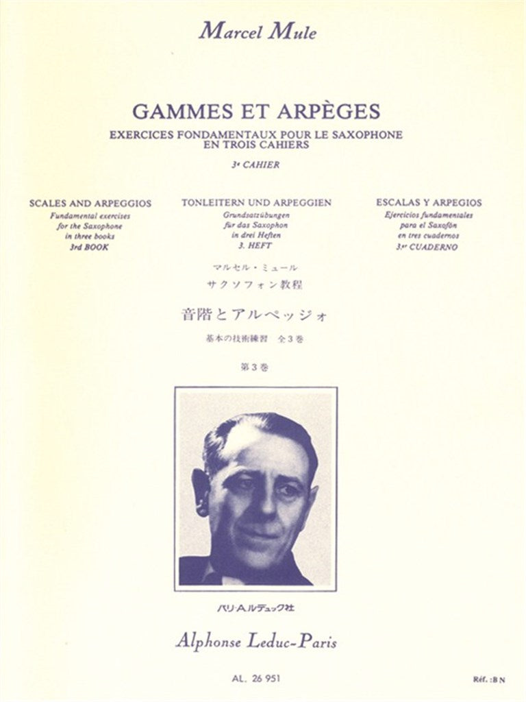Gammes et Arpèges en trois cahiers, Vol. 3