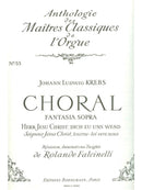 Choral : Herr J. C. dich zu uns