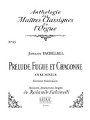 Prélude, fugue et chaconne en ré mineur