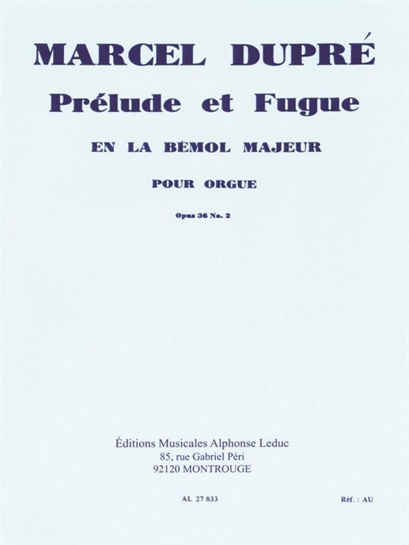 Prelude and fugue in A-flat major
