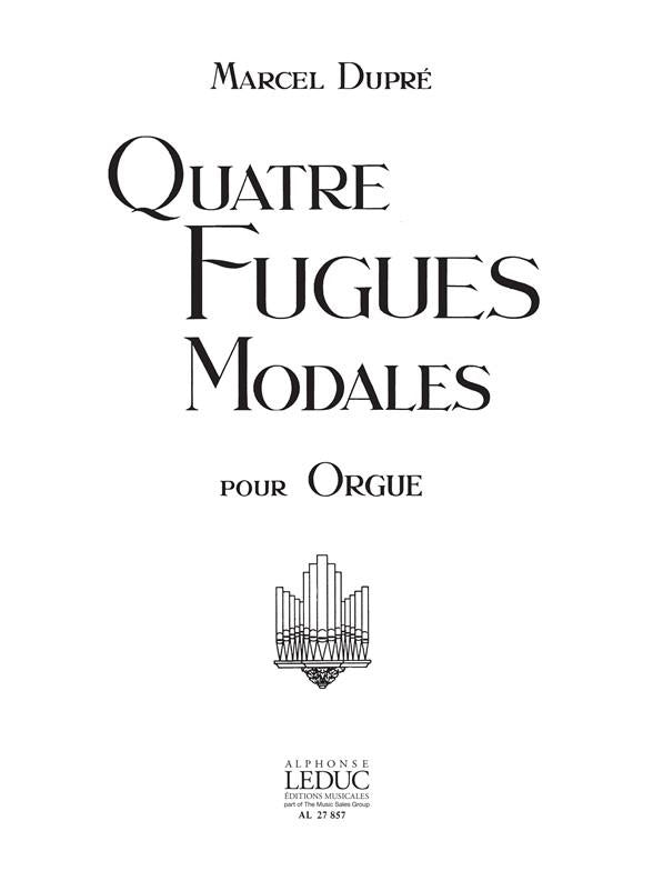 4 Fugues Modales, Op. 63