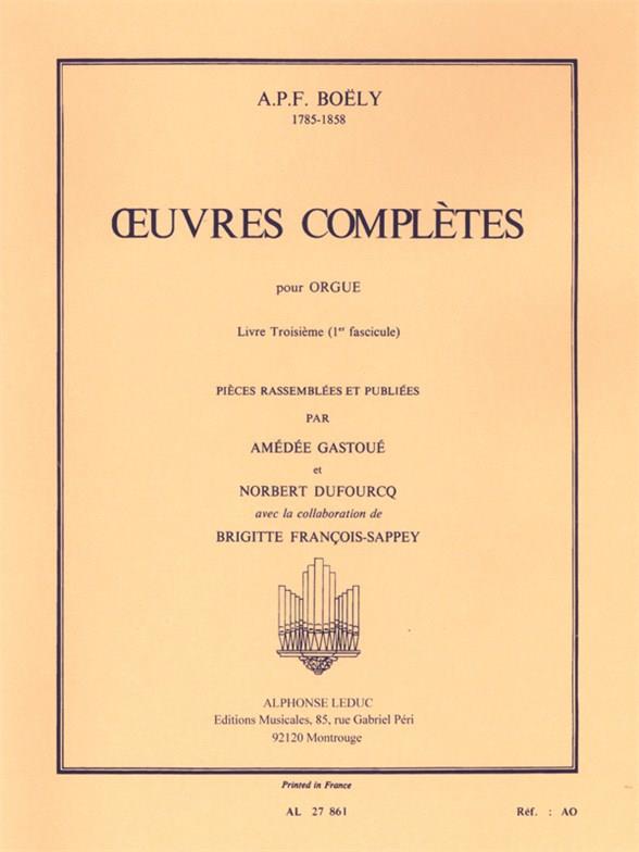 Complete Works for Organ, Vol. 1