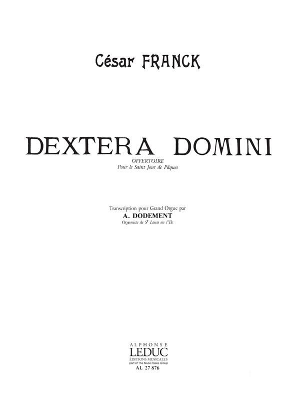 Dextera Domini