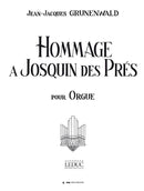 Hommage à Josquin Des Pres