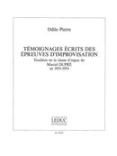 Témoignages écrits