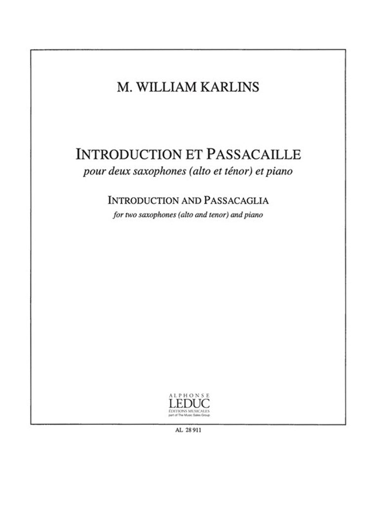 Introduction et Passacaille