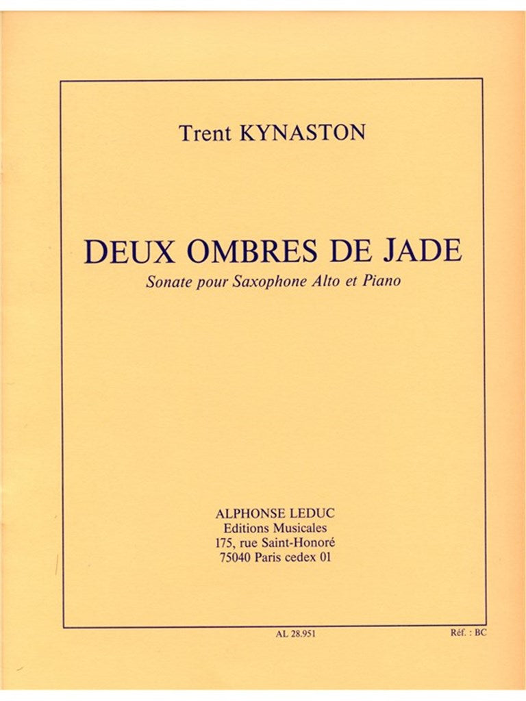 2 Ombres de Jade -Sonate