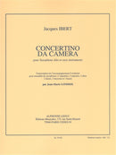 Concertino Da Camera (Alto Saxophone & Saxophone Ensemble)