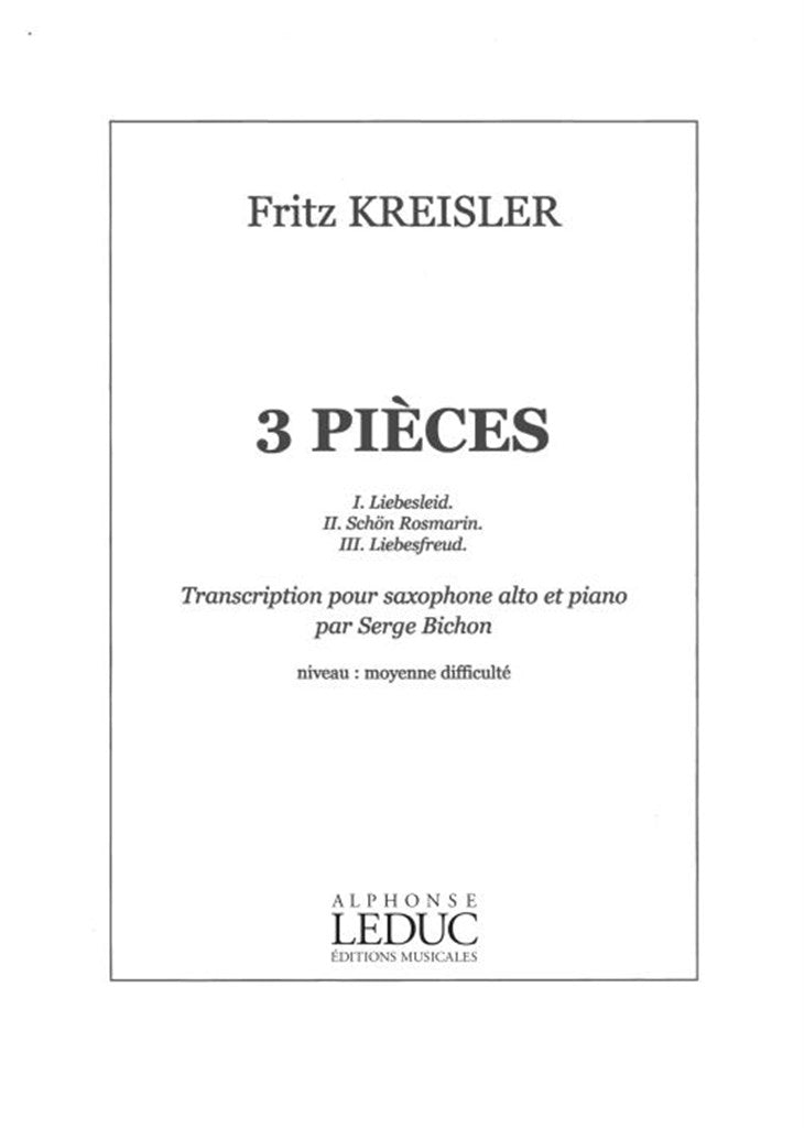3 Pièces de Kreisler