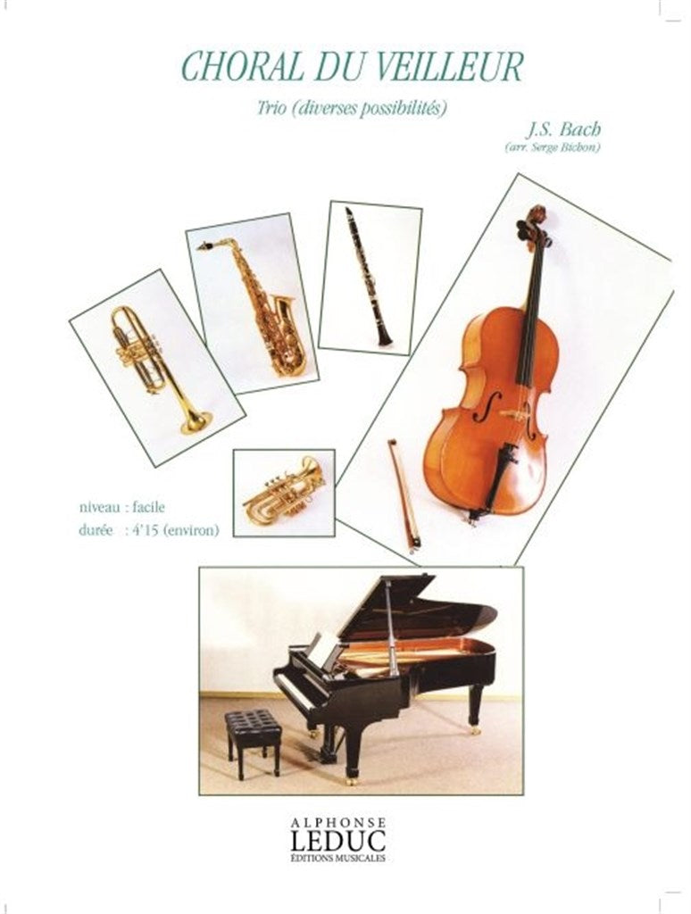 Choral du Veilleur (Mixed Wind Trio [Flute, Oboe, Clarinet, Saxophone, Bassoon or Cello].)