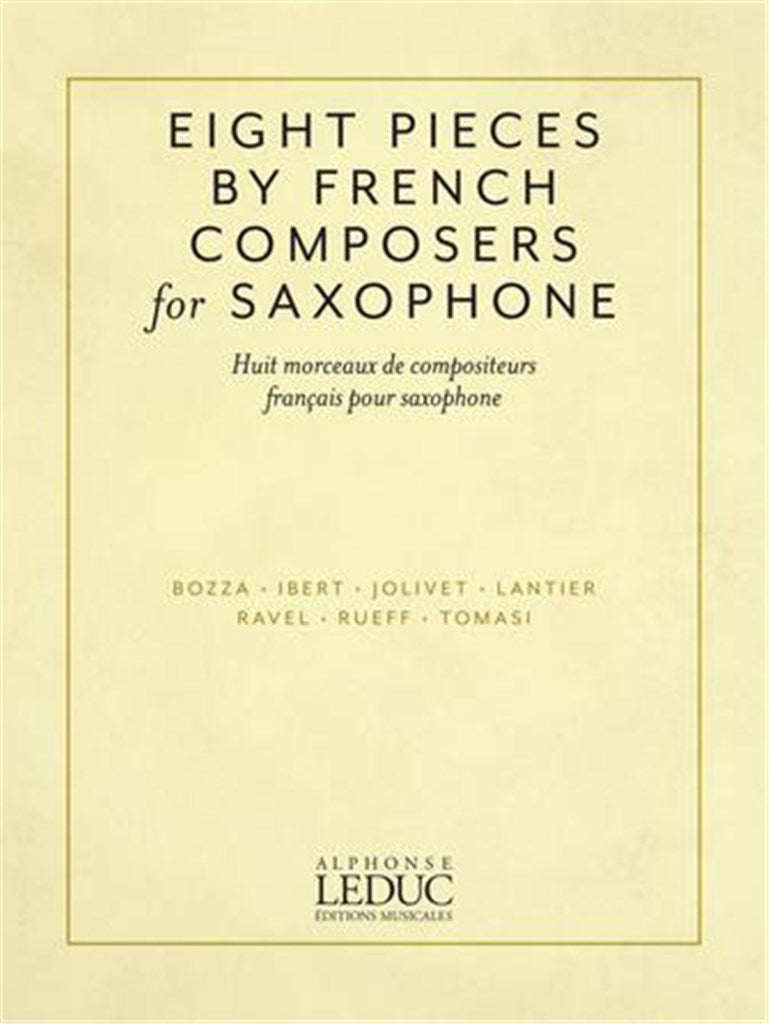 Eight Pièces by French Composers