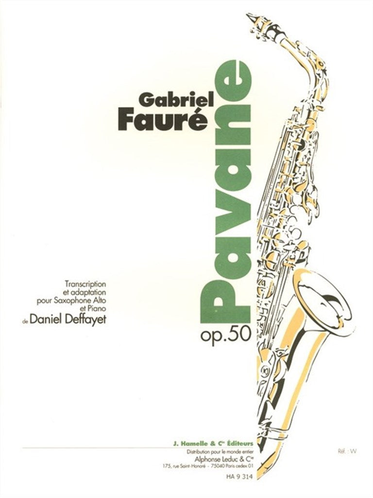 Pavane Op.50 (Alto Saxophone and Piano)