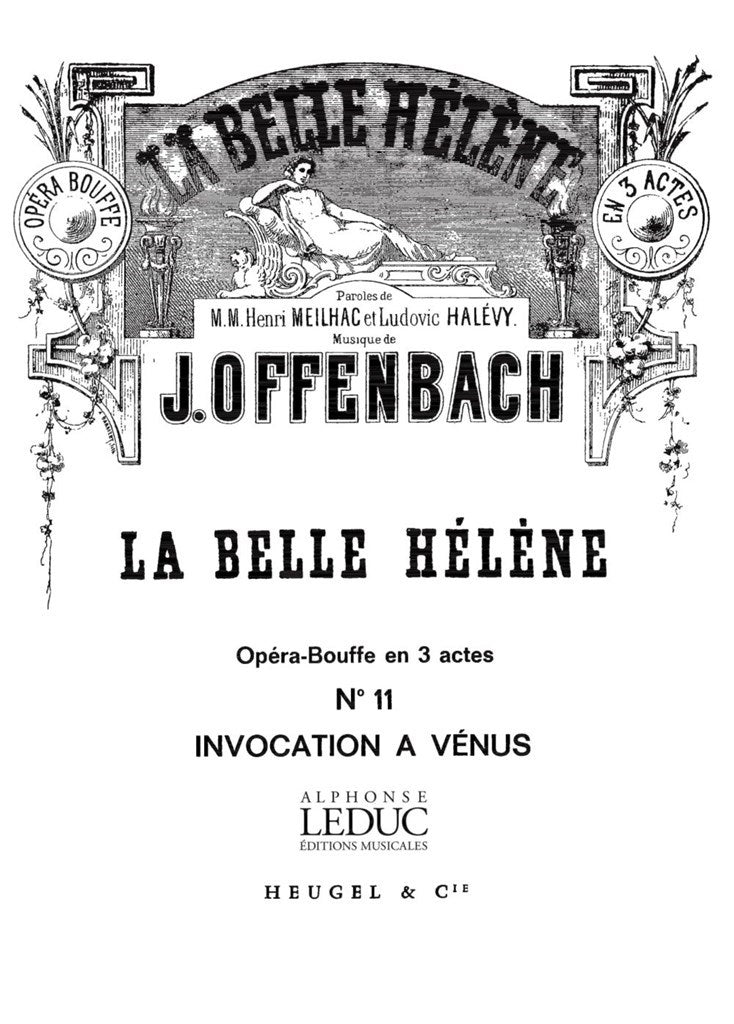 Belle Helene air No11 Invocation a Venus